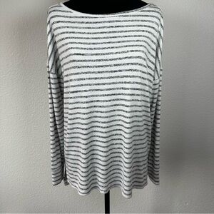 Lucky Brand Striped Long Sleeve Top‎ Women’s Medium